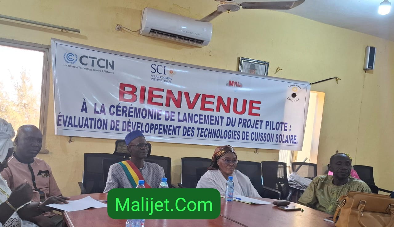 Solutions climatiques : La mairie de la Commune V lance la phase pilote du projet de cuisson solaire !